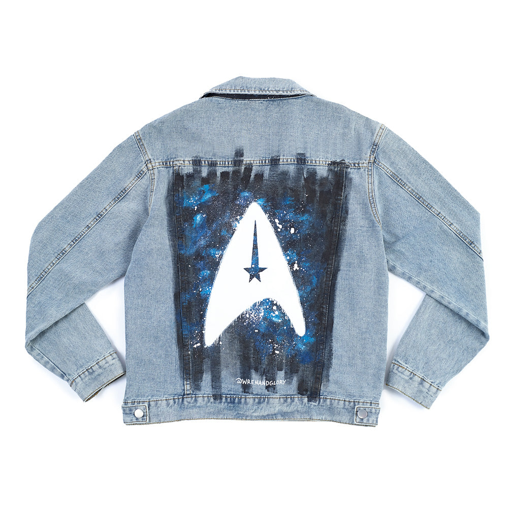 Star blue store jean jacket