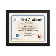 Star Trek: Starfleet Academy Personalized Certificate