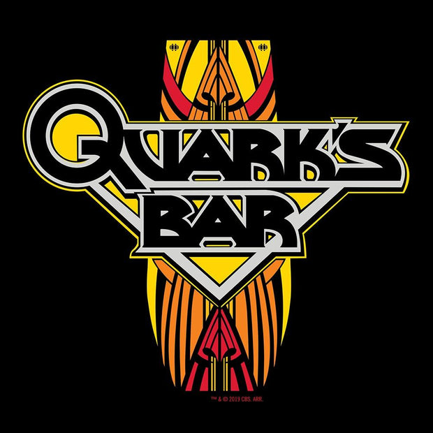 Star Trek: Deep Space 9 Quark's Bar Vintage Logo Adult Short Sleeve T-Shirt