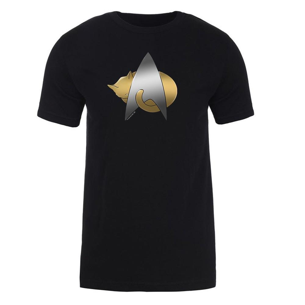 Star Trek The Next Generation Kitty Cat Logo Graphic T Shirt