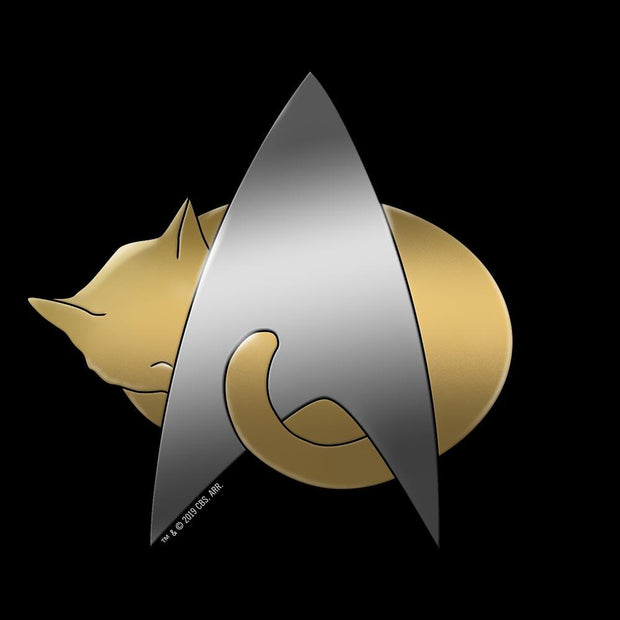 Star Trek: The Next Generation Kitty Cat Logo Graphic T-Shirt