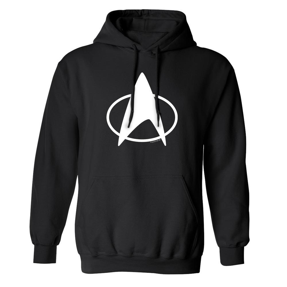 Star Trek The Next Generation Delta Fleece Hooded Sweatshirt