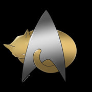 Star Trek: The Next Generation Kitty Cat Logo Fleece Hooded Sweatshirt
