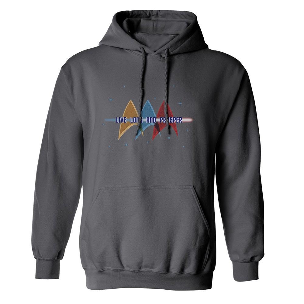 Star trek zip up hoodie outlet