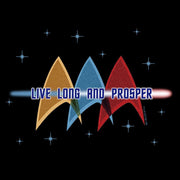 Star Trek: The Original Series Live Long and Prosper Deltas Fleece Hooded Sweatshirt